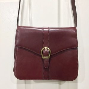 Etienne Aigner cordovan cross body
